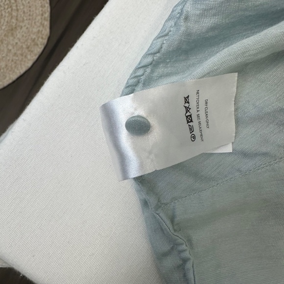 Free People Mint Green Open back cropped blouse Size XL - Picture 7 of 10